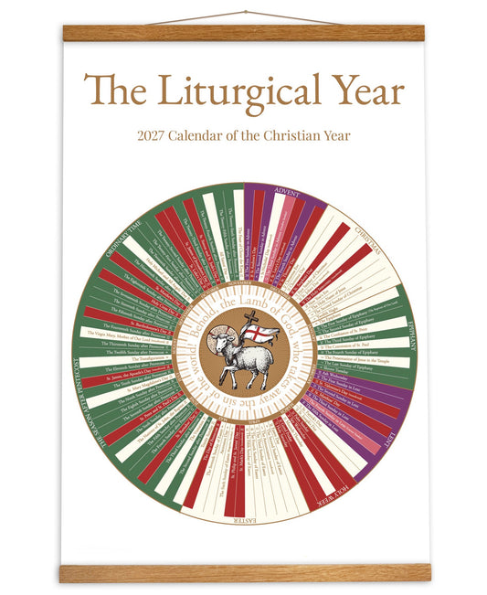 Liturgical Calendar - 12" x 18" (Small)