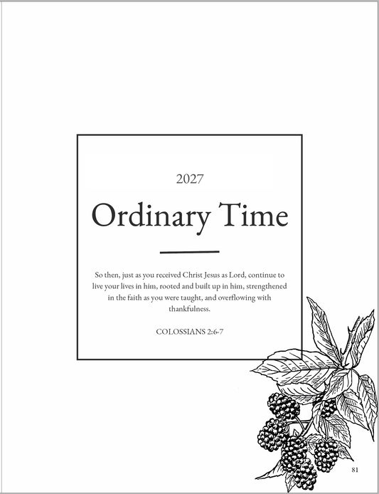 Deluxe 2027 Planner - Coming in October!